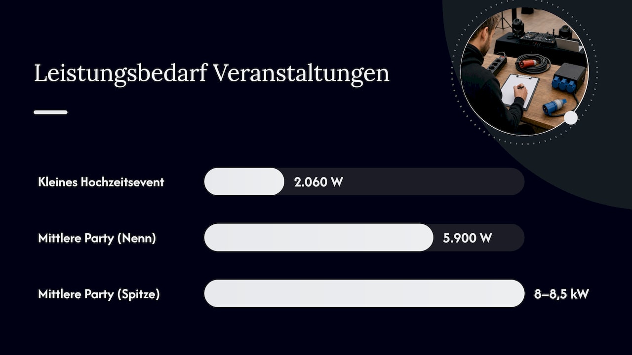 Unterschied zwischen Nennleistung und Spitzenbedarf